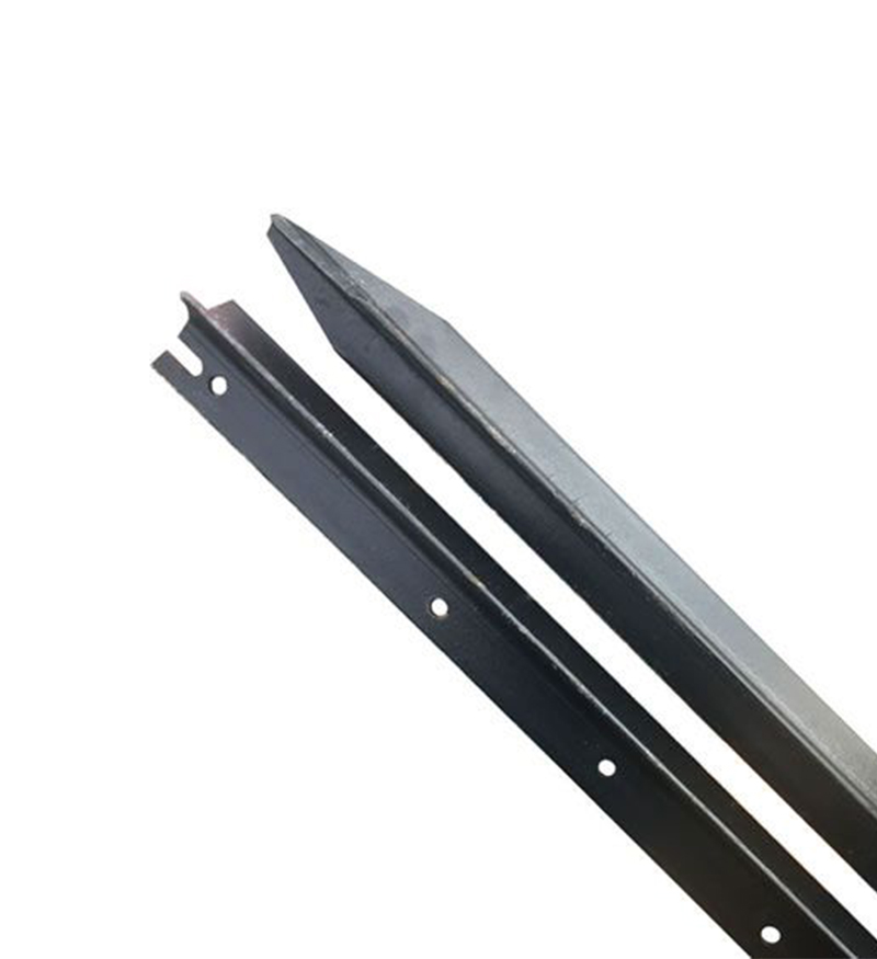 Y-Posts for metal fence